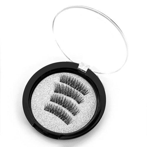 4pcs/box Magnetic Eyelashes With 3 Magnets - zoter Shop