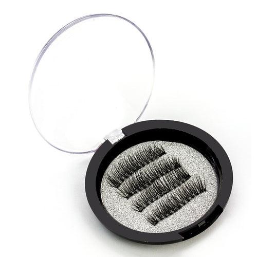 4pcs/box Magnetic Eyelashes With 3 Magnets - zoter Shop