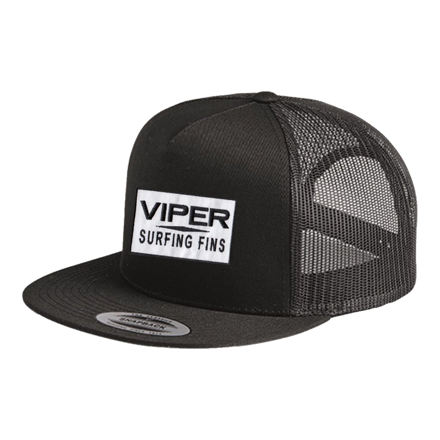 Viper Flat Bill Trucker Patch Hat