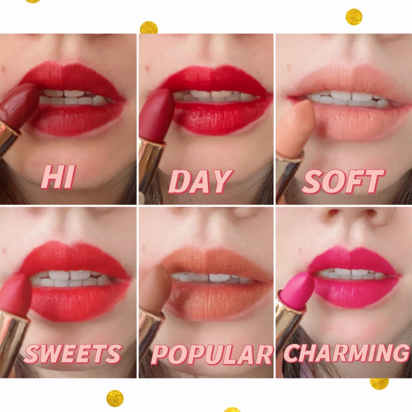 Anime Girl Creamy Waterproof Lipsticks