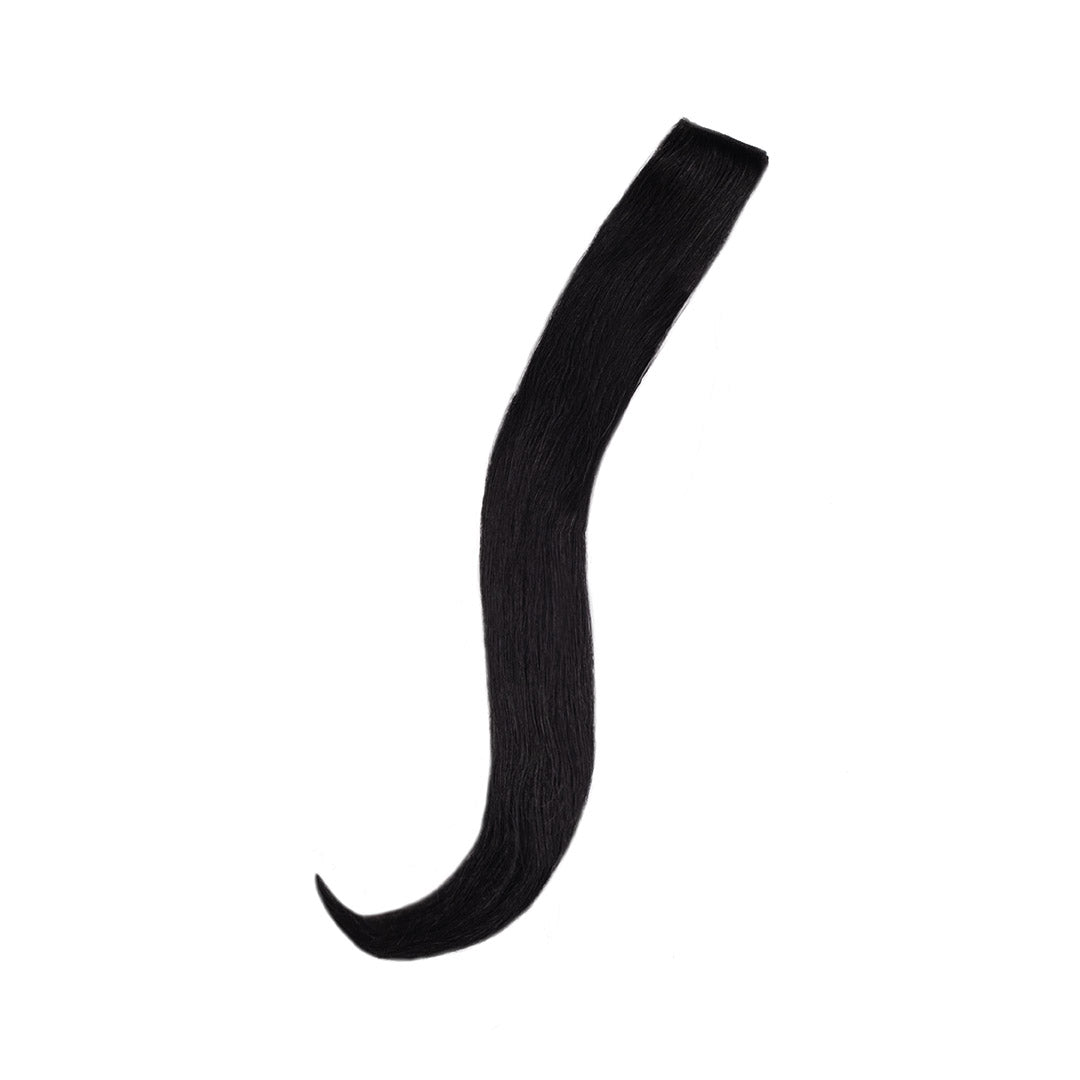 Amazing Hair Human Hair Single Clip-in 1 Black 20"