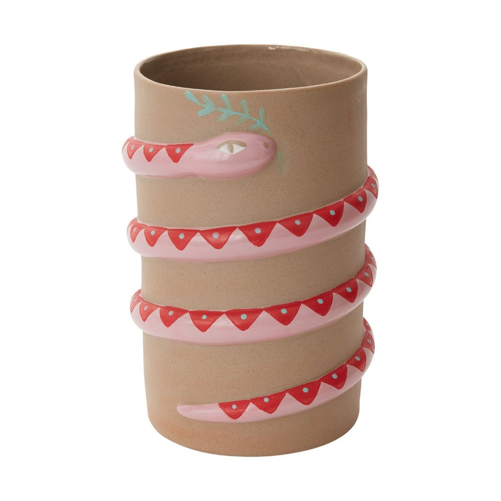 Ceramic Serpent Planters