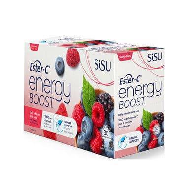 SISU Ester-C Energy Boost To Go Vitamin C 1000mg