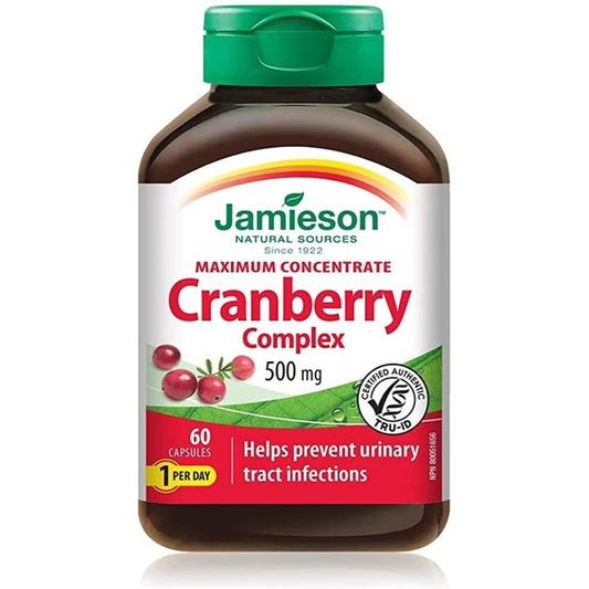 Jamieson - Cranberry Complex, 500mg | 60 Capsules