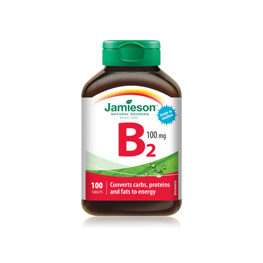 Jamieson - Vitamin B2, 100 mg | 100 Tablets