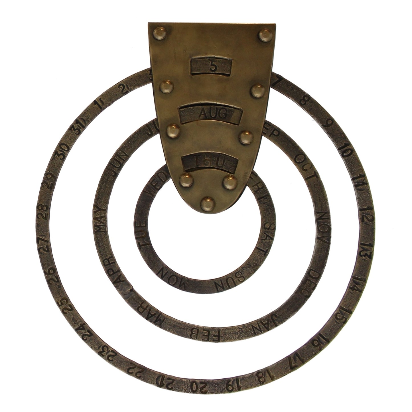 Brass Perpetual Calendar