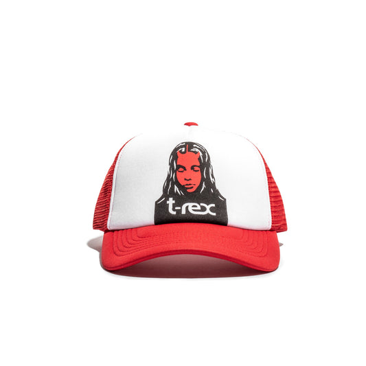 X-Girl x T-Rex Womens Lost Angels Face Mesh Trucker Hat