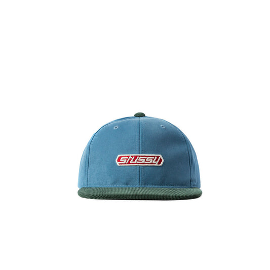 Stussy Washed Canvas Strapback - Blue