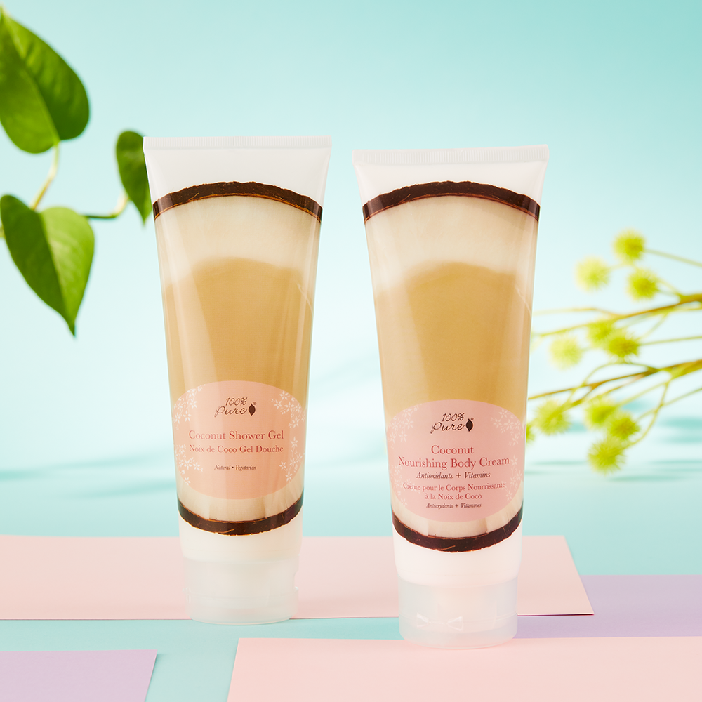 Virgin Coconut Shower Gel & Body Cream