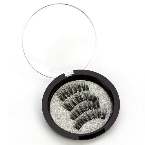 4pcs/box Magnetic Eyelashes With 3 Magnets - zoter Shop