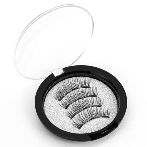 4pcs/box Magnetic Eyelashes With 3 Magnets - zoter Shop