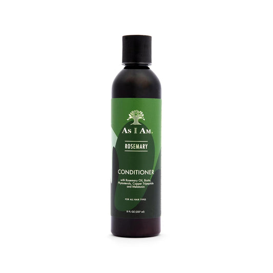 As I Am Rosemary Conditioner - 8 oz - with Melatonin & Ceramide