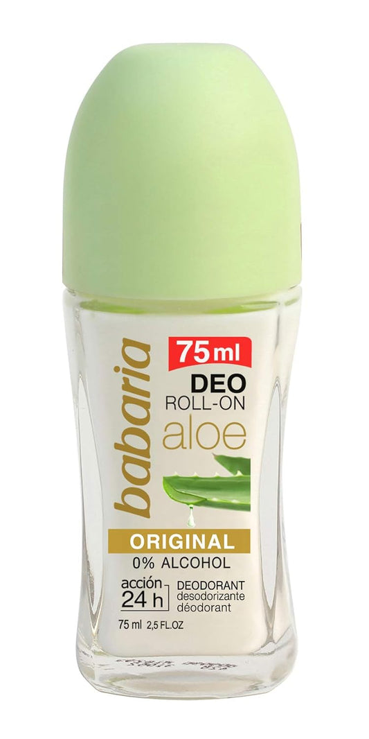 Babaria Naturals Aloe Vera 24hr Roll-on Deodorant 75ml