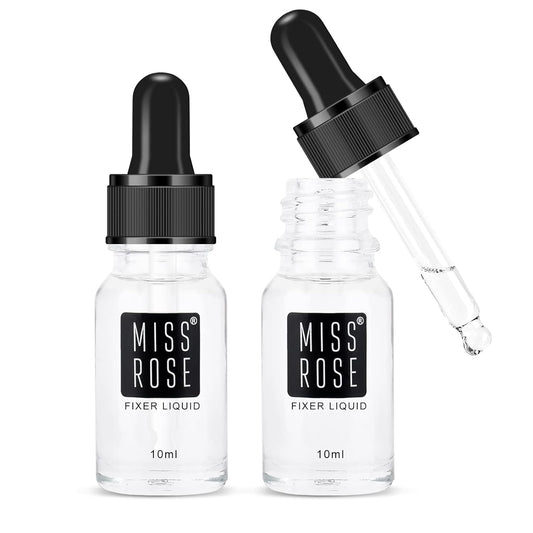 2 Pcs Makeup Mixing Liquid, Turn Eyeshadow into Eyeliner, Prolong Makeup Pigment & Durability, Transparent Make-up Mixing Liquid Drops,Moisturizing Eyeshadow Sealant 10ml*2