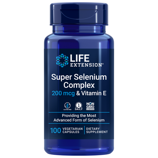 Life Extension Super Selenium Complex Vit E 100 vegcaps