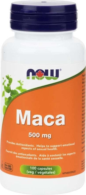 NOW MACA 500mg | 100 Caps