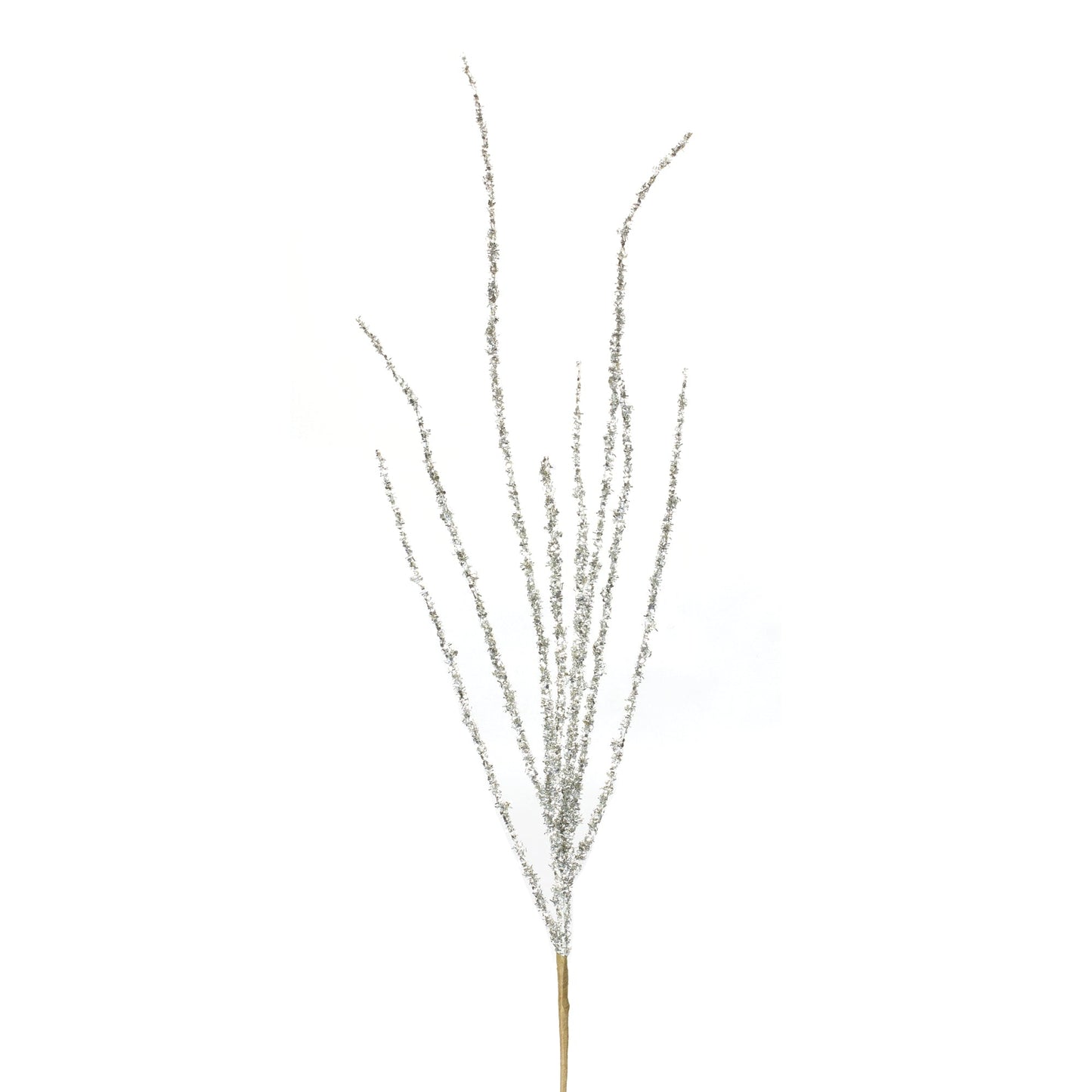 Silver Tinsel Branch (Set of 12)