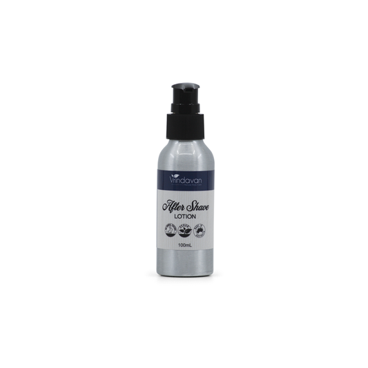 Vrindavan Aftershave Moisturizer – Certified Organic and Vegan-Friendly, Luxuriously Hydrating