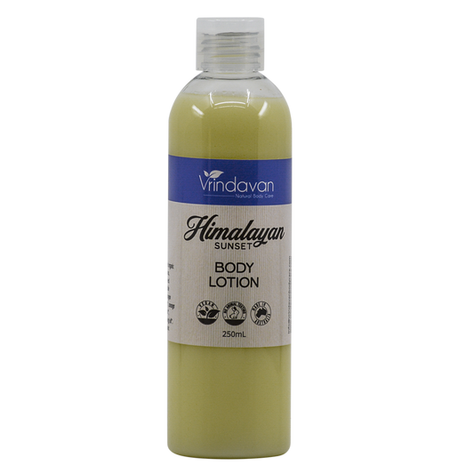 Vrindavan Body Lotion Himalayan Sunset – Hydrating and Nourishing Skincare