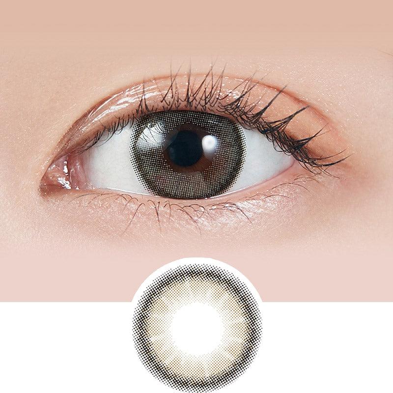 Molak Dazzle Grey (10pk) Colored Contacts Circle Lenses - EyeCandys