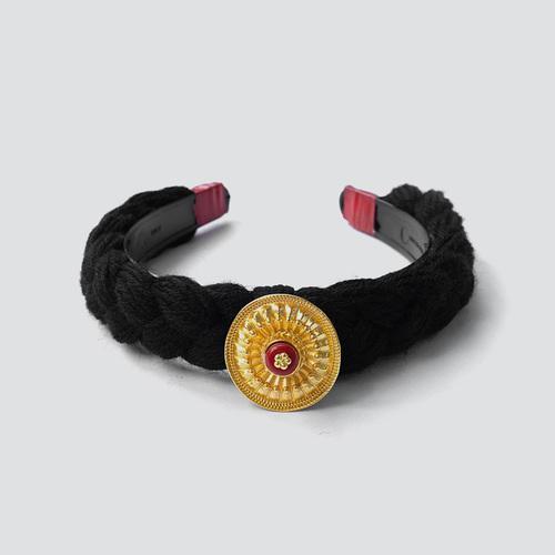 Tibetan-style jewelry pressed braids Headwear ethnic hair hoop hairline