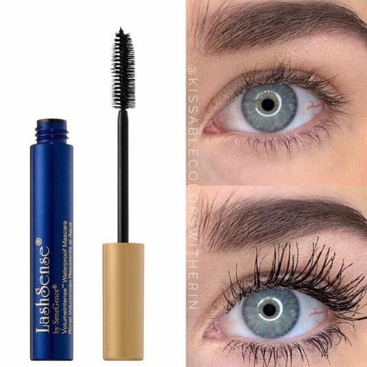 VolumeIntense Waterproof Mascara: Black Brown