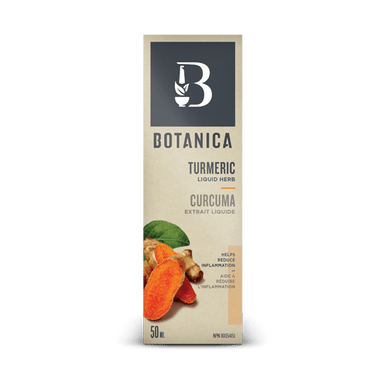 Botanica Turmeric Liquid Herb 50mL - YesWellness.com