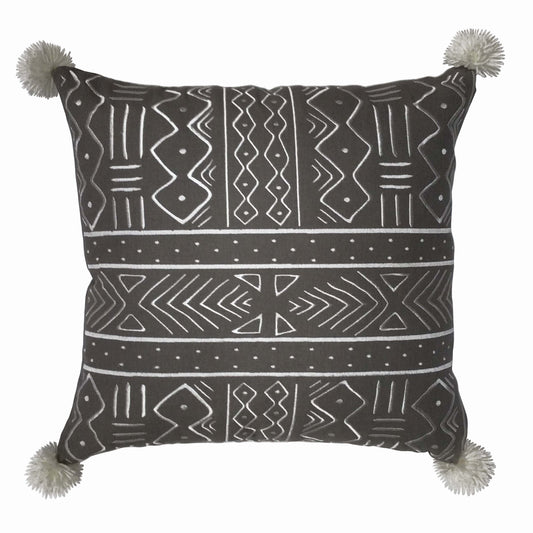 Brooklyn Flat Brooklyn Flat Kata Embroidered Decorative Pillow