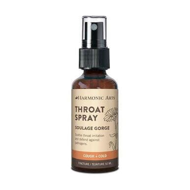Harmonic Arts Throat Spray Cough + Cold