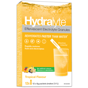 Hydralyte Electrolyte Granules 12 x 6g - YesWellness.com