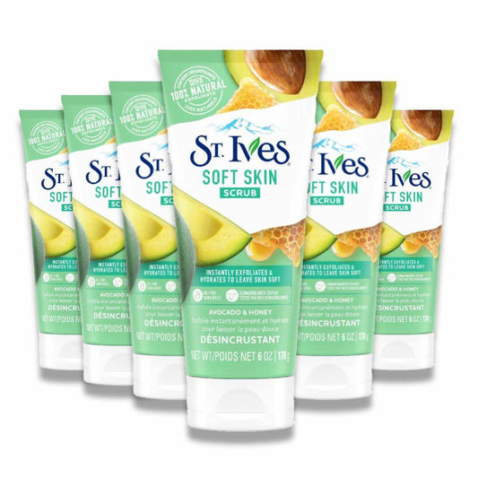 St. Ives - Avocado & Honey Scrub - 6 Oz - 6 Pack