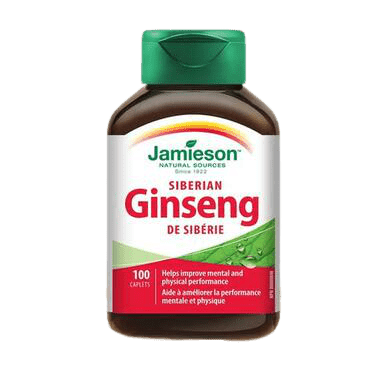 Jamieson Siberian Ginseng 650 Mg - 100 Caplets