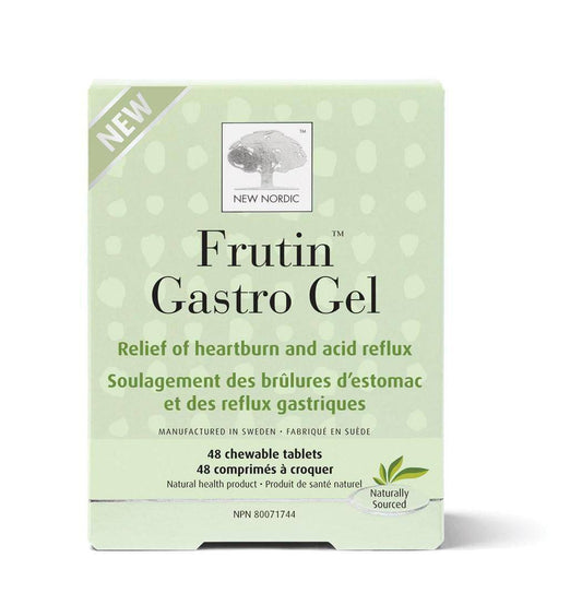 New Nordic Frutin Gastro Gel - 48 Chewable Tablets