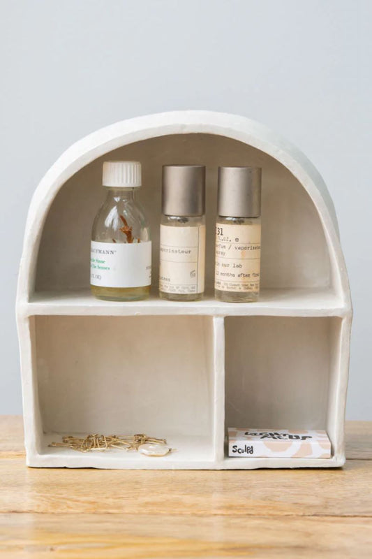 Sculpd Home DIY Craft Kit: Mini Cosmetics Shelf