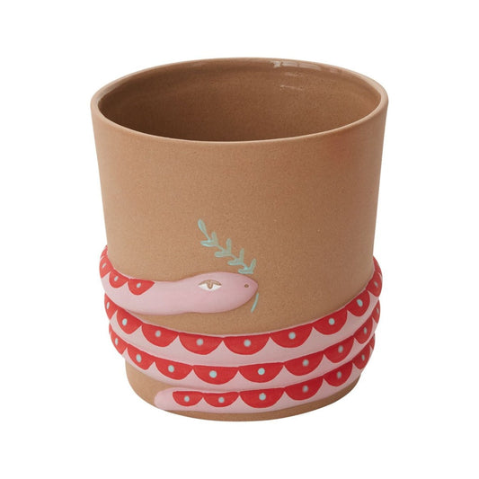 Ceramic Serpent Planters