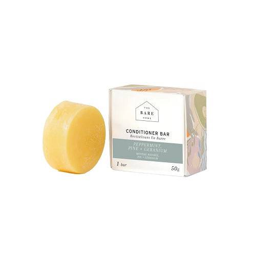 The Bare Home Conditioner Bar Peppermint Pine + Geranium 50g